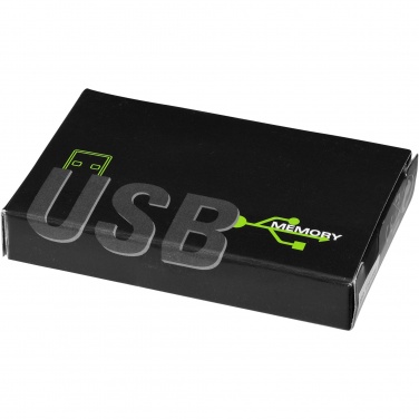Logo trade ärikingi pilt: Õhuke kaardikujuline 4GB USB-mälupulk