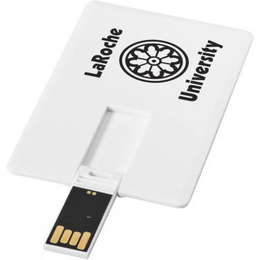 Logo trade firmakingid foto: Õhuke kaardikujuline 4GB USB-mälupulk
