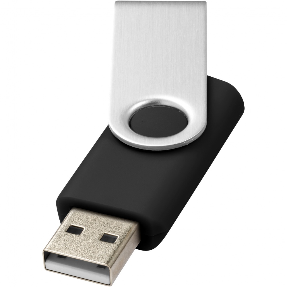 Logo trade reklaamtoote pilt: Pööratav põhiline 32 GB USB-mälupulk