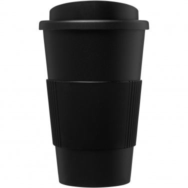 Logotrade reklaamkingituse foto: Americano® 350 ml silikoonist võruga kohvitops