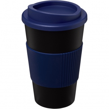Logo trade firmakingid foto: Americano® 350 ml silikoonist võruga kohvitops