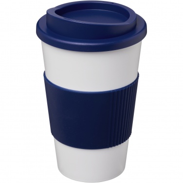 Logo trade reklaamkingid foto: Americano® 350 ml silikoonist võruga kohvitops
