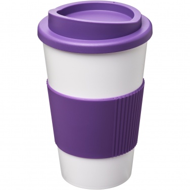Logotrade reklaamkingituse foto: Americano® 350 ml silikoonist võruga kohvitops