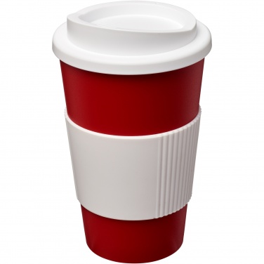 Logo trade reklaamkingid foto: Americano® 350 ml silikoonist võruga kohvitops