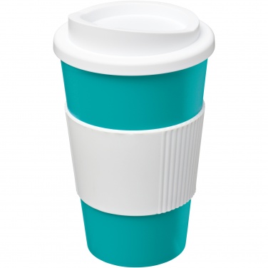 Logotrade ärikingitused pilt: Americano® 350 ml silikoonist võruga kohvitops