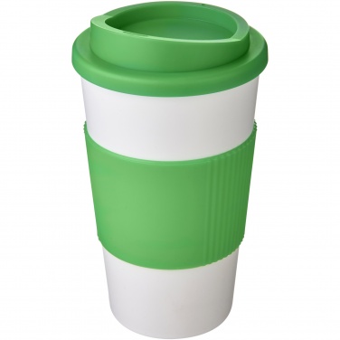 Logotrade reklaamtoote foto: Americano® 350 ml silikoonist võruga kohvitops