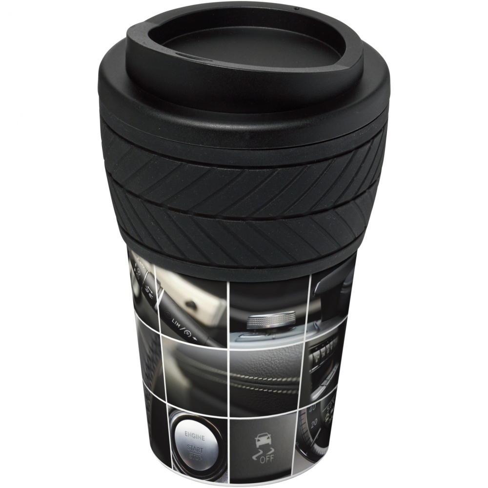 Logotrade reklaamkingitused pilt: Brite-Americano® 350 ml joogitops rehvi imitatsiooniga