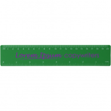 Logo trade reklaamtooted foto: Rothko 20 cm plastikust joonlaud