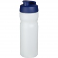 Baseline® Plus 650 ml keeratava kaanega spordipudel, Läbipaistev / sinine