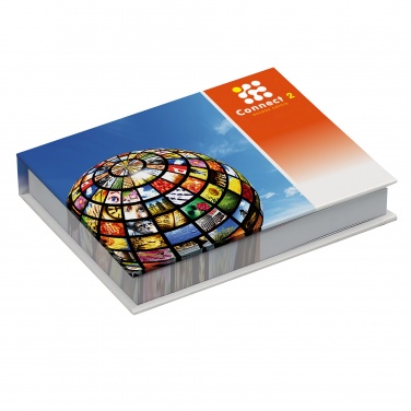 Logotrade ärikingituse foto: Kombineeritud märkmete markeri komplekt kõvakaanega