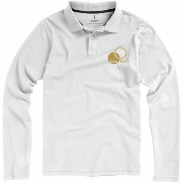Logotrade firmakingituse foto: Oakville'i pikkade varrukatega meeste polo