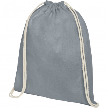 Logotrade ärikingituse foto: Oregon 140 g/m² puuvillane pingutusnööriga seljakott 5L