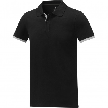 Logotrade ärikingitused pilt: Morgani lühikeste varrukatega meeste kahetooniline polo