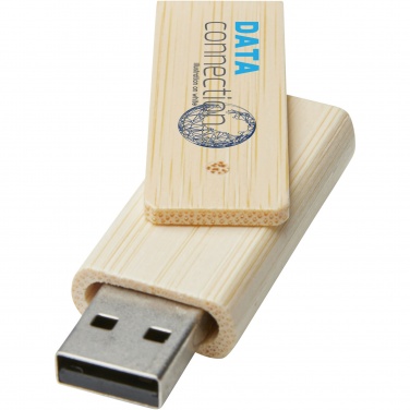 Logotrade firmakingi foto: Pöörake 8 GB bambusest USB-mälupulka