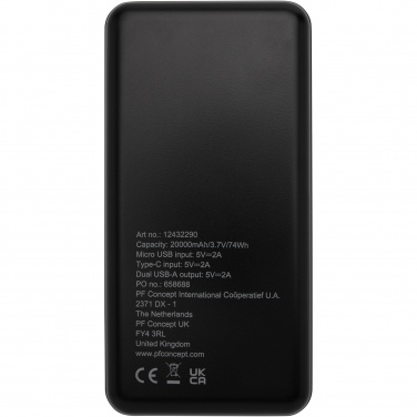 Logotrade ärikingitused pilt: Loop 20 000 mAh taaskasutatud plastist toitepank 