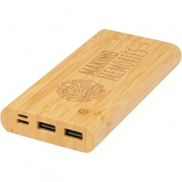 Logo trade meene pilt: Tulda 10 000 mAh bambusest akupank