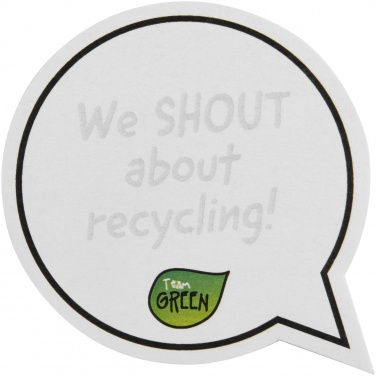Logo trade ärikingitused foto: Sticky-Mate® kõnemullikujulised taaskasutatud kleeppaberid