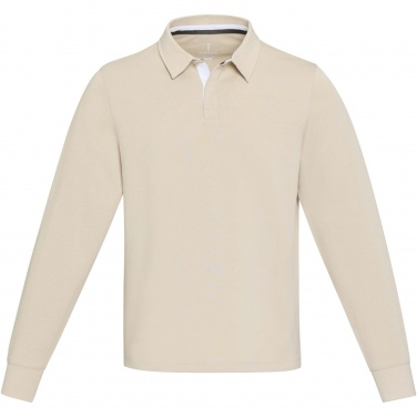 Logo trade ärikingituse pilt: Clyde unisex orgaaniline ragbi polo dressipluus