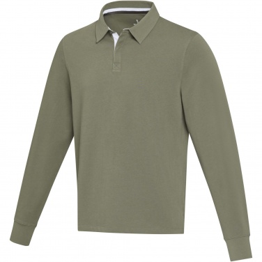 Logotrade firmakingi foto: Clyde unisex orgaaniline ragbi polo dressipluus