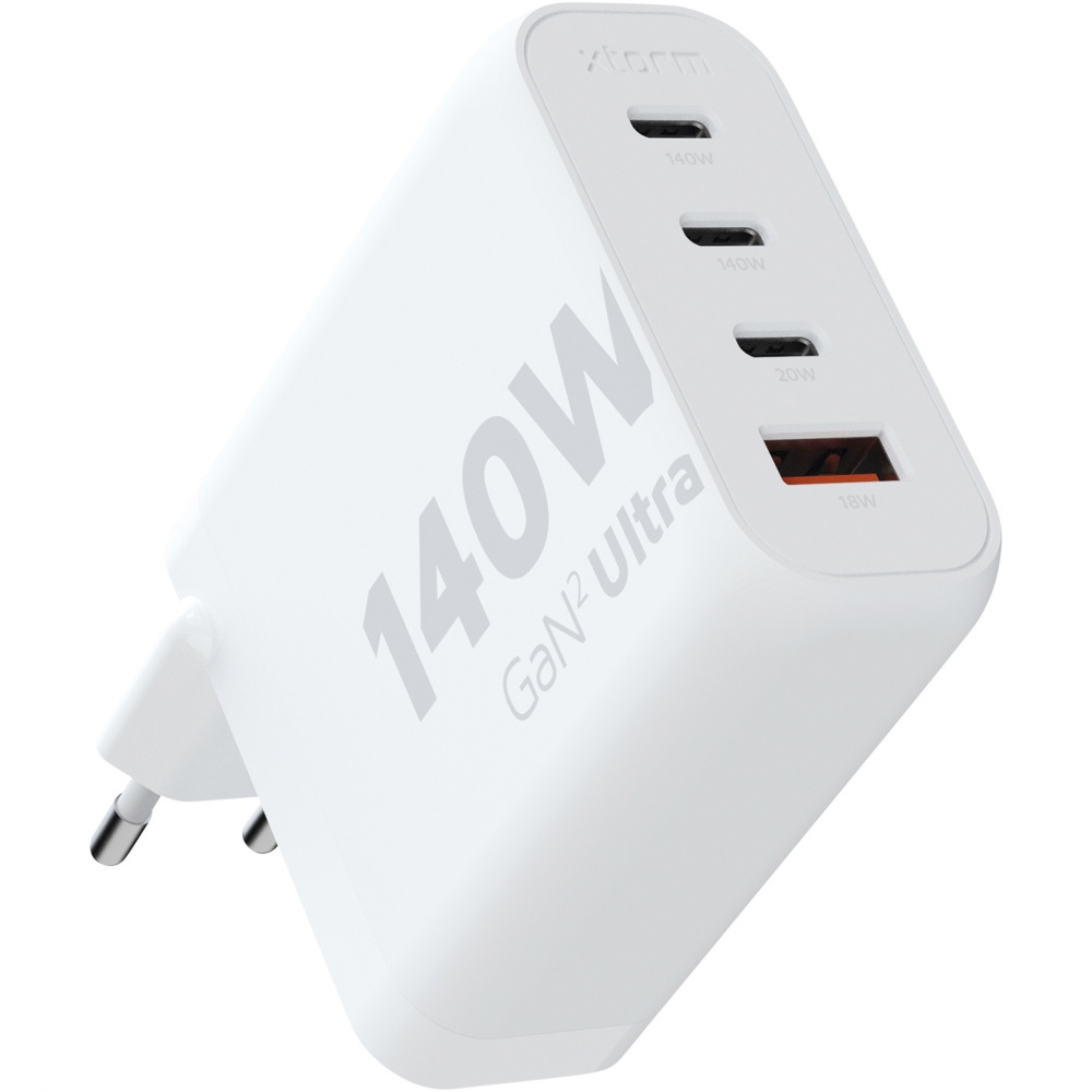 Logo trade ärikingi pilt: Xtorm XEC140 GaN² Ultra 140 W seinalaadija