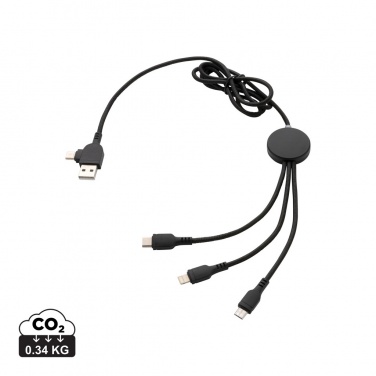 Logo trade reklaamkingi pilt: Light up logo 6-in-1 kaabel