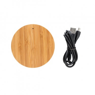 Logotrade ärikingid pilt: Bamboo X 5W juhtmevaba laadija