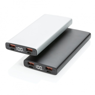 Logotrade reklaamkingitused pilt: Alumiiniumist 18 W 10 000 mAh PD Powerbank