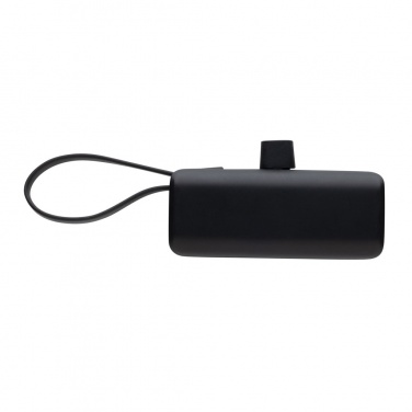 Logotrade reklaamtoote foto: Powerlink RCS rplastic 3000 mah powerbank USB C pistik