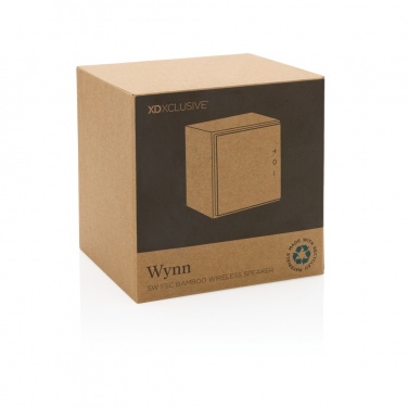 Logo trade firmakingituse pilt: Wynn 5W bambusest juhtmevaba kõlar