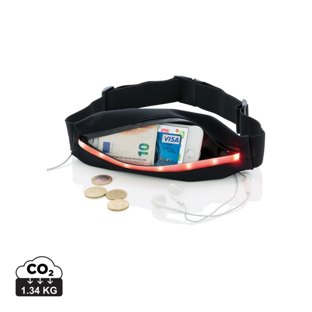 Logo trade reklaamtoote pilt: LED-iga jooksurihm
