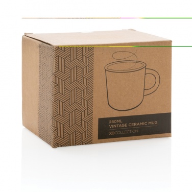 Logo trade reklaamtoote pilt: Vintage keraamiline kruus 280ml