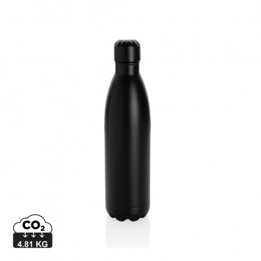 Logotrade reklaamtoote foto: Ühevärviline roostevabast terasest vaakumpudel 750ml