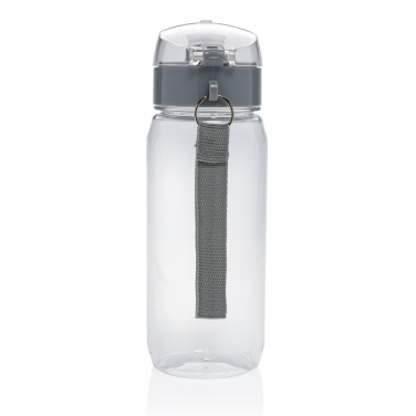 Logotrade firmakingi foto: Yide RCS Recycled PET lekkekindel lukustatav veepudel 600ml