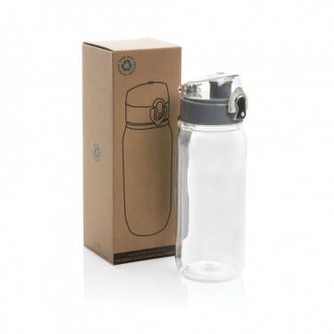 Logotrade meene foto: Yide RCS Recycled PET lekkekindel lukustatav veepudel 600ml