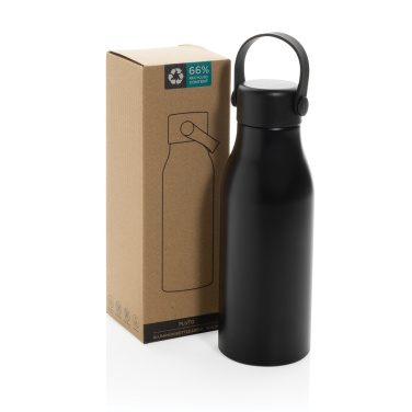 Logotrade meene foto: Pluto RCS sertifitseeritud taaskasutatud alumiiniumist pudel 680ml