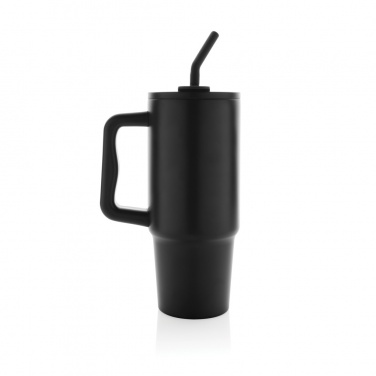 Logo trade reklaamkingi pilt: Embrace deluxe roostevabast terasest termoskruus, 900 ml
