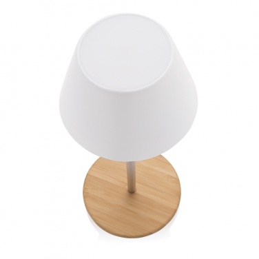 Logo trade ärikingi pilt: Pure Glow RCS usb-taaslaetav taaskasutatud plastikust laualamp