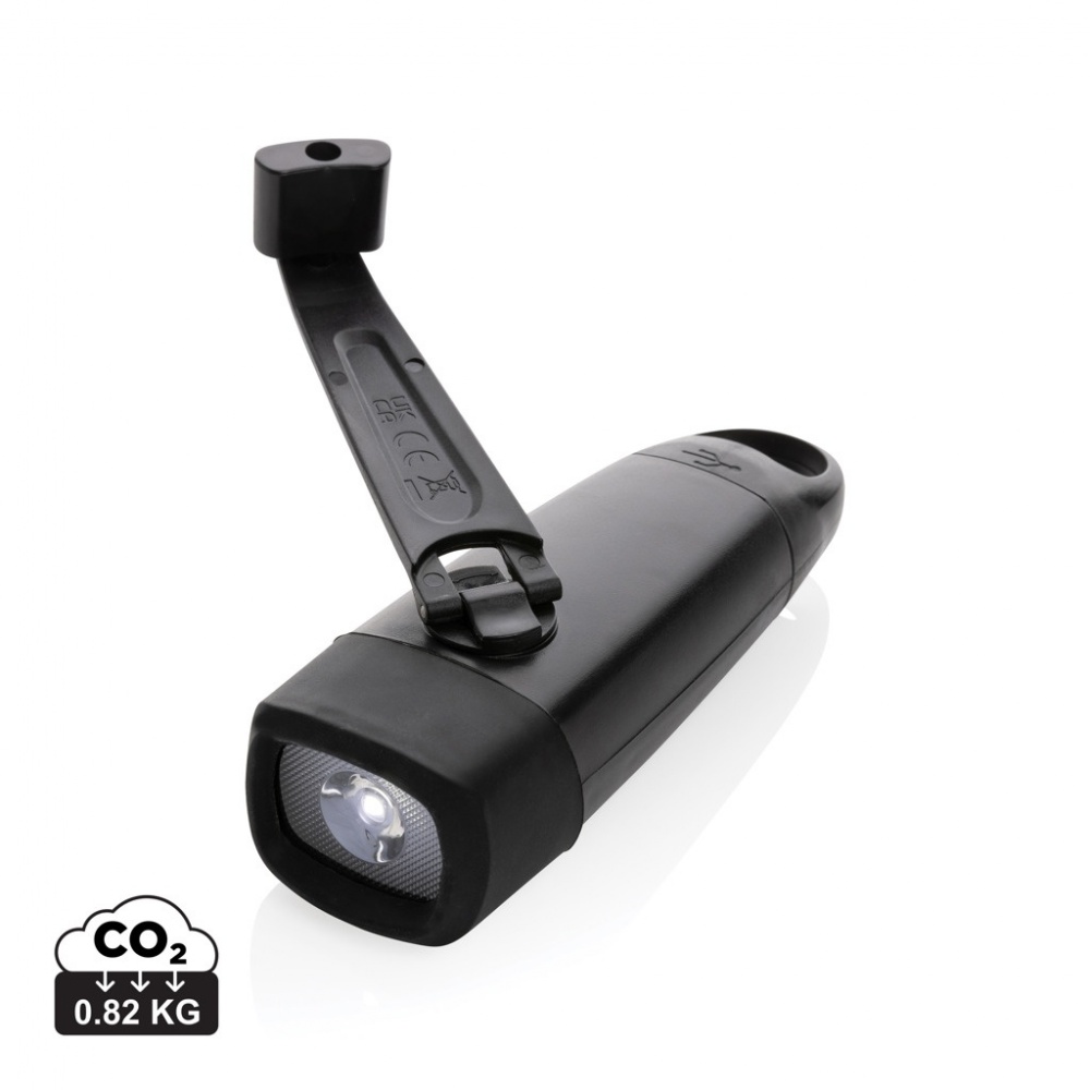 Logotrade meene foto: Lightwave RCS rplastist USB-taaslaetav vändaga taskulamp