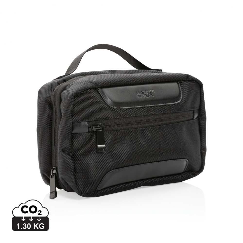 Logotrade reklaamkingid pilt: Swiss Peak AWARE™ RPET Voyager tualetitarvete kott