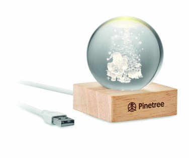 Logo trade meene pilt: Jõulu LED kristallkuul