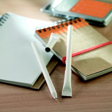 Logotrade firmakingi foto: Taaskasutatud paberist pastapliiats