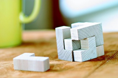 Logotrade reklaamkingitused pilt: Puidust pusle puuvillases kotis