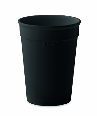Logotrade reklaamkingi foto: Taaskasutatud plastikust tass, 250 ml