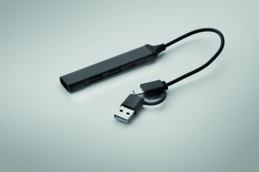 Logo trade ärikingid foto: USB 4 pordiga jaotur 19 cm