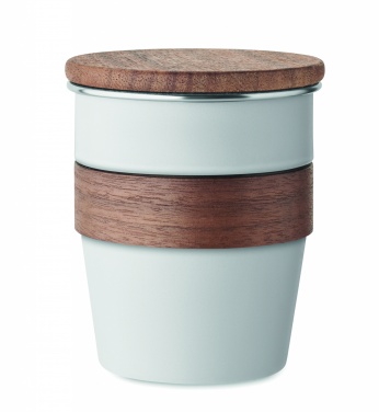 Logo trade ärikingituse pilt: Pähklise viimistlusega termostops, 350 ml