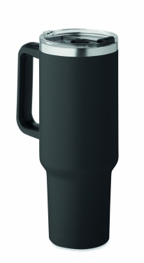 Logotrade ärikingid pilt: Suur roostevabast terasest termoskruus, 1200 ml