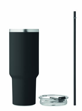 Logo trade reklaamkingi pilt: Suur roostevabast terasest termoskruus, 1200 ml