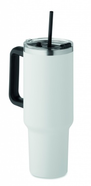 Logo trade meened foto: Suur roostevabast terasest termoskruus, 1200 ml