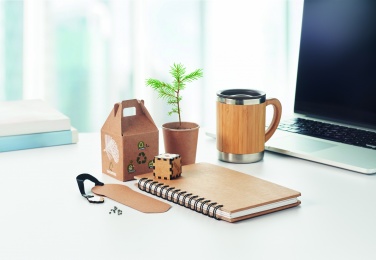 Logotrade firmakingitused pilt: A5 männipuu GROWNOTEBOOK™
