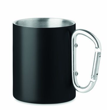 Logo trade reklaamkingi pilt: Kaheseinaline metallist kruus 300 ml